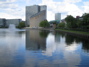 IMAX across the lake