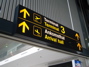 Copenhagen airport signage